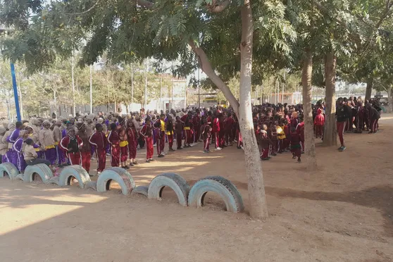Students in Parade